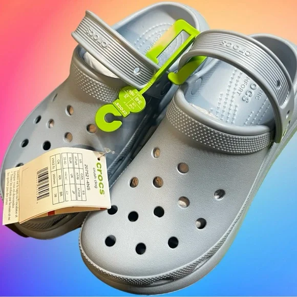 NWT CROCS - CRUSH CLOG - PLATFORM - BLUE CALCITE - Picture 7 of 12